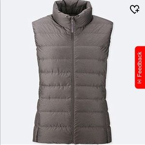 NWT GREY LIGHT WEIGHT VEST